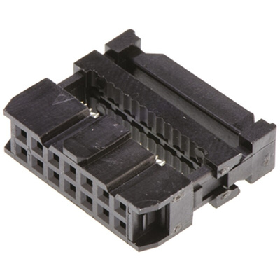 Amphenol 14-Way IDC Connector Socket for Cable Mount, 2-Row