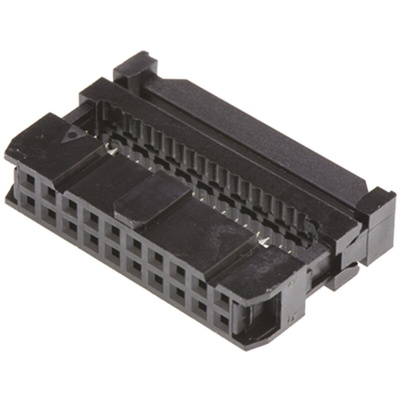 Amphenol 20-Way IDC Connector Socket for Cable Mount, 2-Row