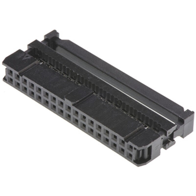 Amphenol 34-Way IDC Connector Socket for Cable Mount, 2-Row