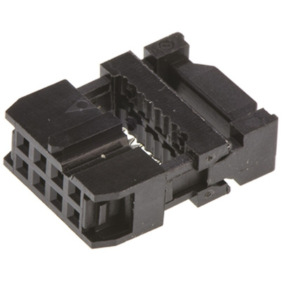 Amphenol ICC 8-Way IDC Connector Socket for Cable Mount, 2-Row