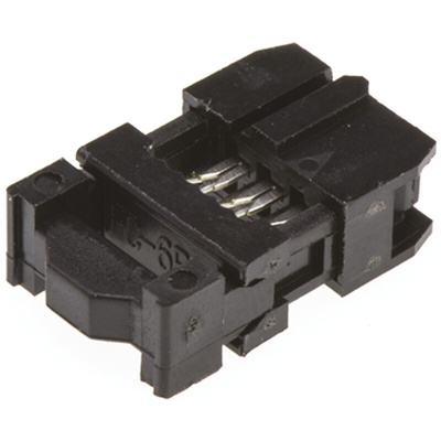 Amphenol 6-Way IDC Connector Socket for Cable Mount, 2-Row