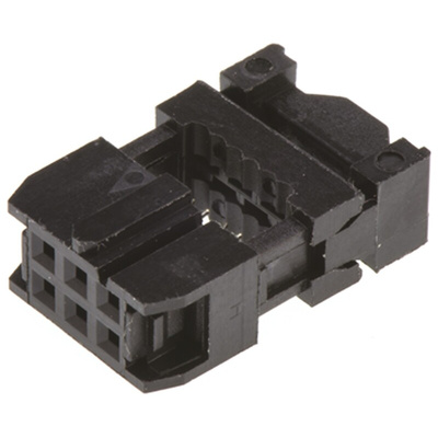 Amphenol 6-Way IDC Connector Socket for Cable Mount, 2-Row