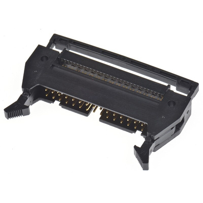 Hirose 30-Way IDC Connector Plug for Cable Mount, 2-Row