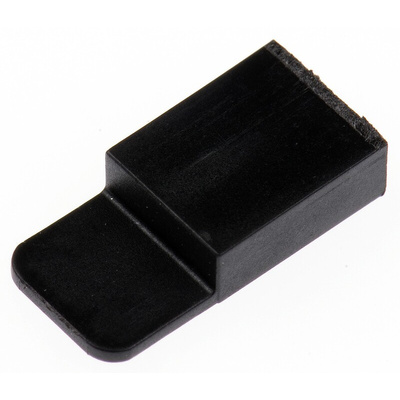 Amphenol FCI Jumper Female Straight Black Closed Top, Handle Pull 2.54mm Pitch