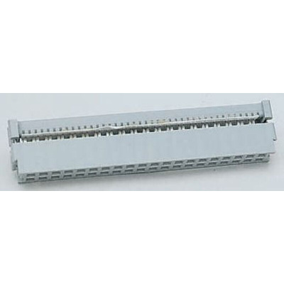 3M 14-Way IDC Connector Socket for Cable Mount, 2-Row