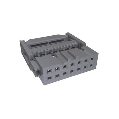Amphenol Communications Solutions 14-Way IDC Connector Socket for Cable Mount, 2-Row