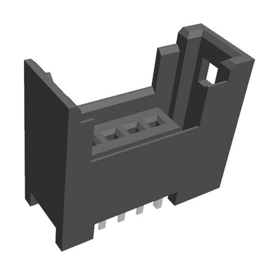 TE Connectivity 4-Way RITS Connector for PCB Mount, 1-Row