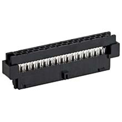 Molex 12-Way IDC Connector Socket for Cable Mount, 2-Row