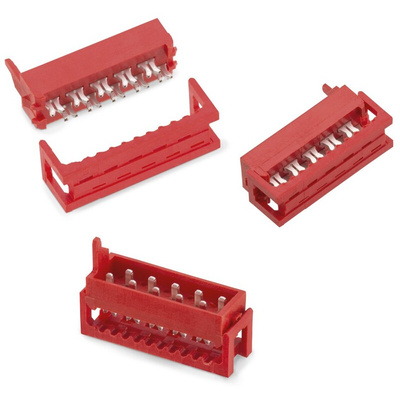Wurth Elektronik 24-Way IDC Connector for Cable Mount, 2-Row