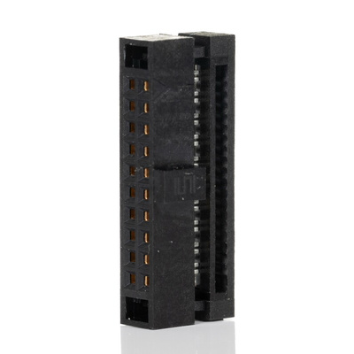 Samtec 20-Way IDC Connector Socket for Cable Mount, 2-Row