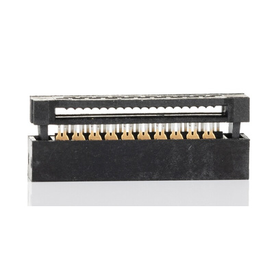 Samtec 20-Way IDC Connector Socket for Cable Mount, 2-Row
