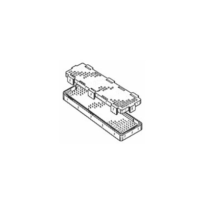 Amphenol Communications Solutions 100-Way IDC Connector Socket, 10-Row