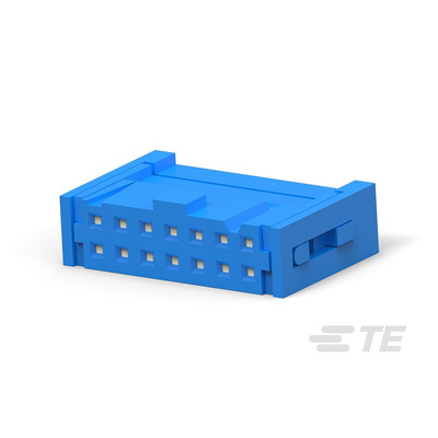 TE Connectivity 14-Way IDC Connector Socket for Cable Mount, 2-Row