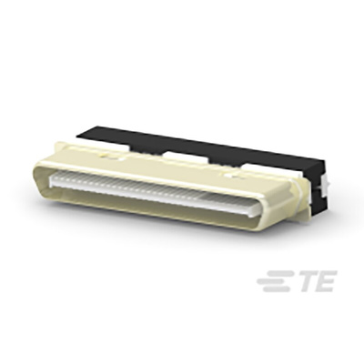 TE Connectivity 68-Way IDC Connector Plug for Cable Mount, 2-Row