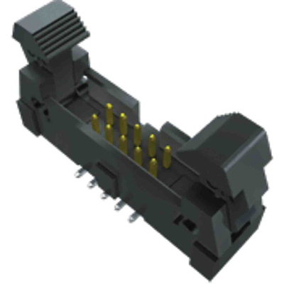Samtec 20-Way PCB Header Plug for Surface Mount, 2-Row