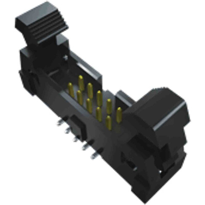 Samtec 30-Way PCB Header Plug for  Through Hole Mount, 2-Row