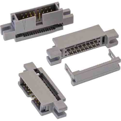 Wurth Elektronik 10-Way IDC Connector Plug for Cable Mount, 2-Row