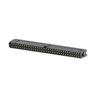 TE Connectivity 64-Way Connector Housing Socket for PCB Mount, 2-Row