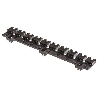 Molex, C-Grid Shunt Female Straight Black Open Top 2 Way 1 Row 2.54mm Pitch