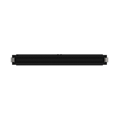 80-Way Connector Receptacle for Cable Mount, 2-Row