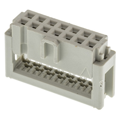 Harting 14-Way IDC Connector Socket for Cable Mount, 2-Row