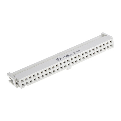 Harting 50-Way IDC Connector Socket for Cable Mount, 2-Row