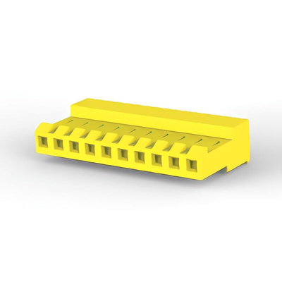 TE Connectivity 10-Way IDC Connector Socket for Cable Mount, 1-Row