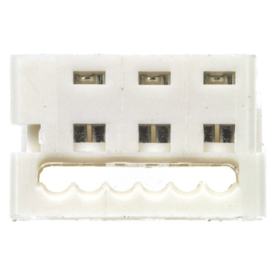 Molex 6-Way IDC Connector Socket for Cable Mount, 2-Row