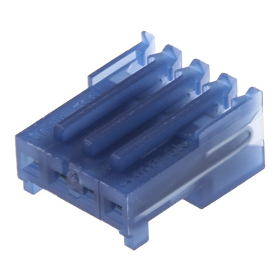 TE Connectivity 4-Way IDC Connector Socket for Cable Mount, 1-Row