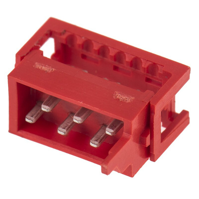 TE Connectivity 6-Way IDC Connector Plug for Cable Mount, 2-Row