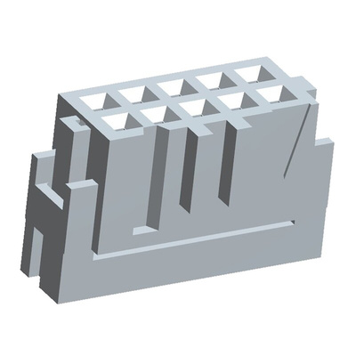 TE Connectivity 10-Way IDC Connector Socket for Cable Mount, 2-Row