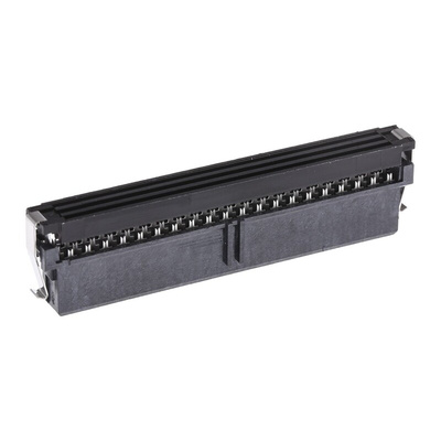 TE Connectivity 80-Way IDC Connector Socket for Cable Mount, 2-Row