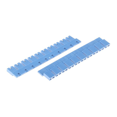 TE Connectivity, AMPMODU Shunt Female Straight Blue Open Top 2 Way 1 Row 2.54mm Pitch