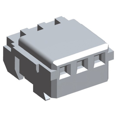 TE Connectivity 3-Way IDC Connector Socket for Cable Mount, 1-Row