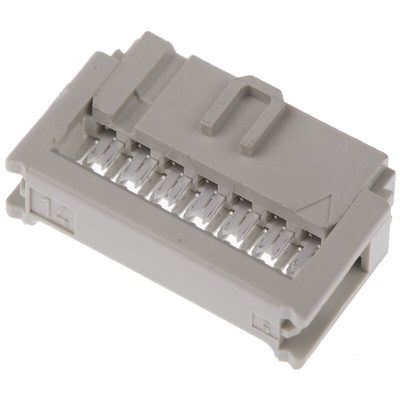 Harting 14-Way IDC Connector Socket for Cable Mount, 2-Row