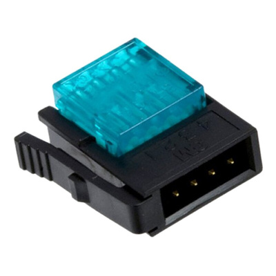 3M 4-Way IDC Connector Plug for Cable Mount, 1-Row
