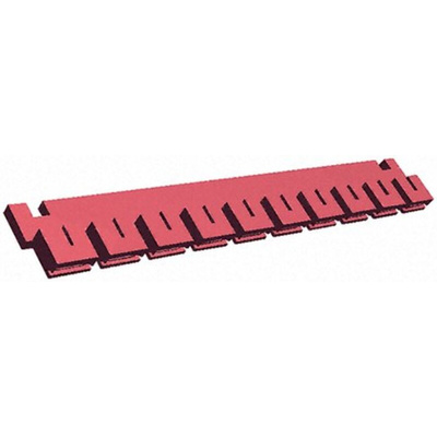 TE Connectivity, AMPMODU Shunt Female Straight Red Open Top 2 Way 1 Row 2.54mm Pitch