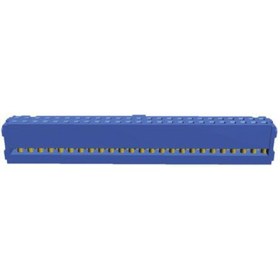 TE Connectivity 50-Way IDC Connector Socket for Cable Mount, 2-Row