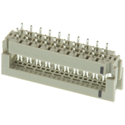 TE Connectivity 20-Way IDC Connector Plug for Cable Mount, 2-Row