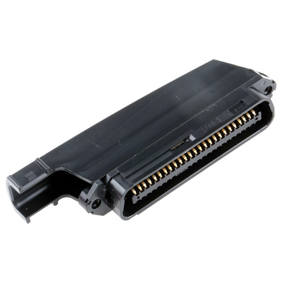 TE Connectivity 50-Way IDC Connector Plug for Cable Mount, 2-Row
