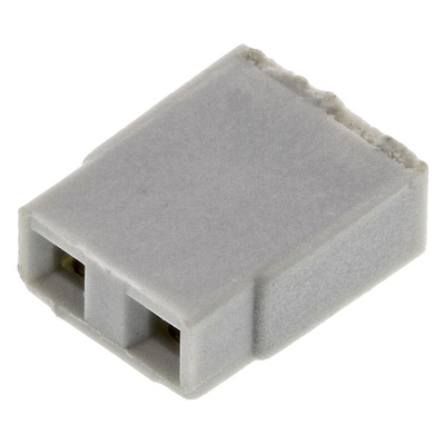 HARWIN Jumper Female Straight Grey Open Top 2 Way 1 Row 2.54mm Pitch