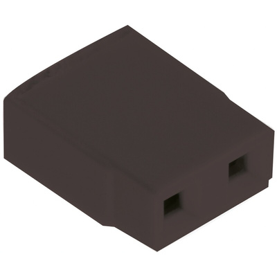 HARWIN Jumper Female Straight Black Open Top 2 Way 1 Row 2.54mm Pitch