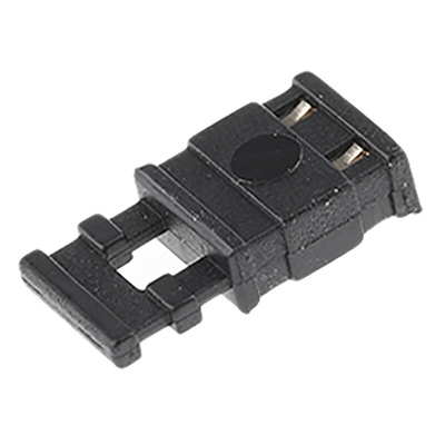 HARWIN Jumper Female Straight Black Closed Top, Handle Pull 2 Way 1 Row 2.54mm Pitch