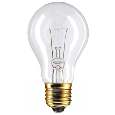 60 W Philips GLS Incandescent Light Bulb, E27, 50 V Clear