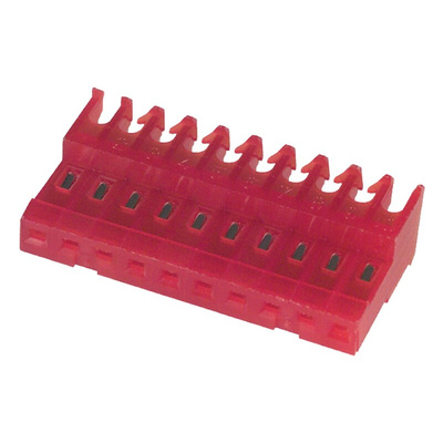 TE Connectivity 10-Way IDC Connector Socket for Cable Mount, 1-Row