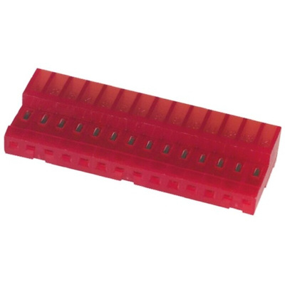 TE Connectivity 15-Way IDC Connector Socket for Cable Mount, 1-Row