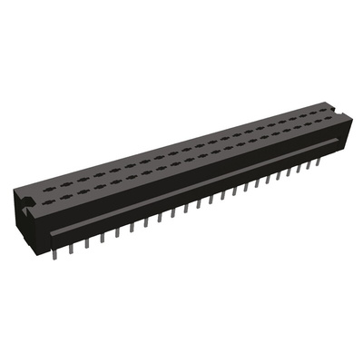 TE Connectivity 44-Way IDC Connector Plug for Panel Mount, 2-Row