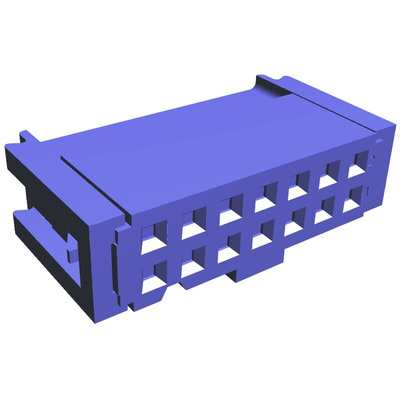 TE Connectivity 14-Way IDC Connector Socket for Cable Mount, 2-Row