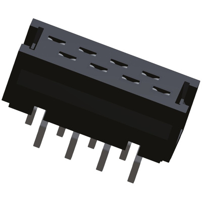 TE Connectivity 8-Way IDC Connector Plug for  Through Hole Mount, 2-Row