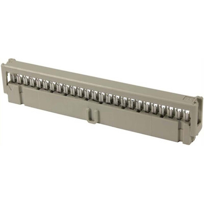 Harting 34-Way IDC Connector Socket, 2-Row